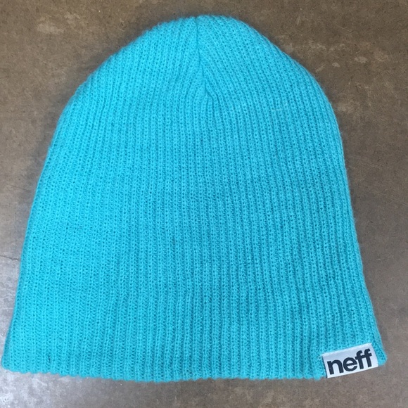 Turquoise “Neff”Beanie - Picture 1 of 2